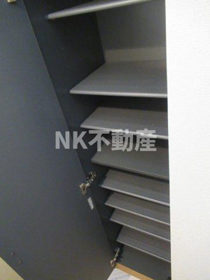 【玄関】 | アーク島之内（吉田賃貸） | シューズボックスです