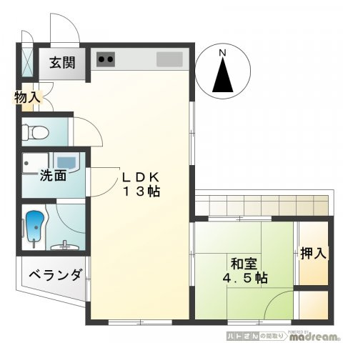 シャトー青井の間取り