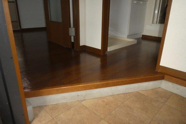 エスペランサＡの玄関
