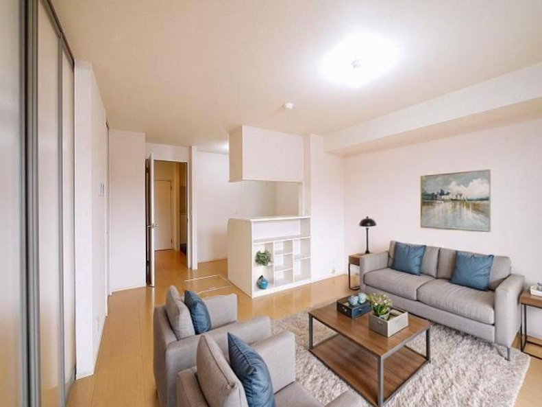 メゾン　エスポワールの居間・リビング|CGで家具等を配置したもので家具等は含まれません