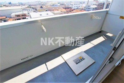 【バルコニー】 | FIELD(フィールド）（長瀬賃貸） | お洗濯にも便利なバルコニー付き