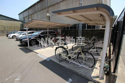 【その他】 | FIELD(フィールド）（長瀬賃貸） | 駐輪場です