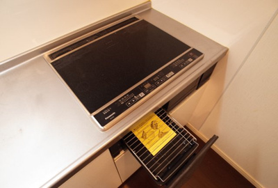 【キッチン】 | フィカーサ大久保 | グリル付きIHコンロ