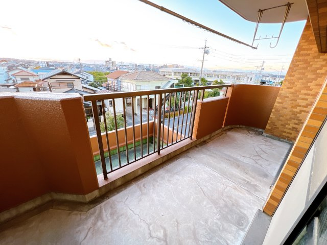 イーストタウンのバルコニー
