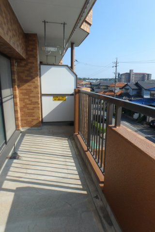 イーストタウンのバルコニー