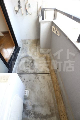 【バルコニー】 | ハッピーパール | お洗濯にも便利なバルコニー付き