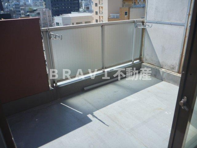 KTI南森町　BRAVI不動産のバルコニー|広々としたバルコニーです
