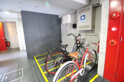 【その他共用部分】 | シャレー天王寺 | 駐輪場