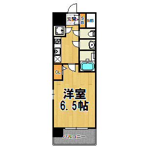 【間取り】 | レジュールアッシュ塚本Ⅱ