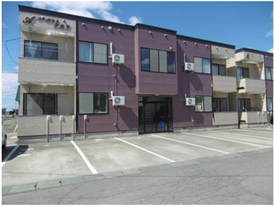 【外観】 | コーポラスタカラA | 駐車場ロードヒーティング