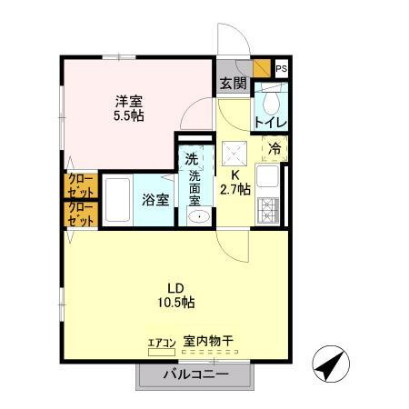 ＩＲマスヤBの間取り