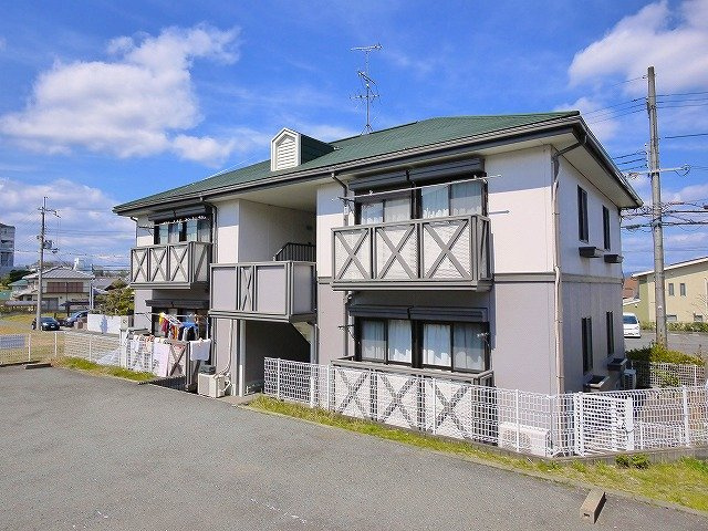 サニープラザAの外観|おしゃれな外観です