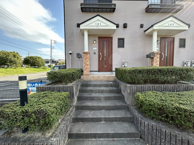 Park Side美里のエントランス