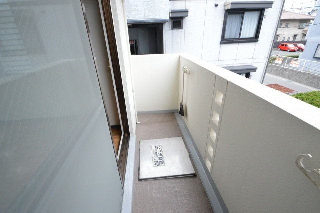 シャルムロードのバルコニー