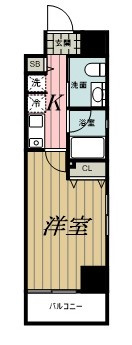 ウィルテラス千葉中央の間取り