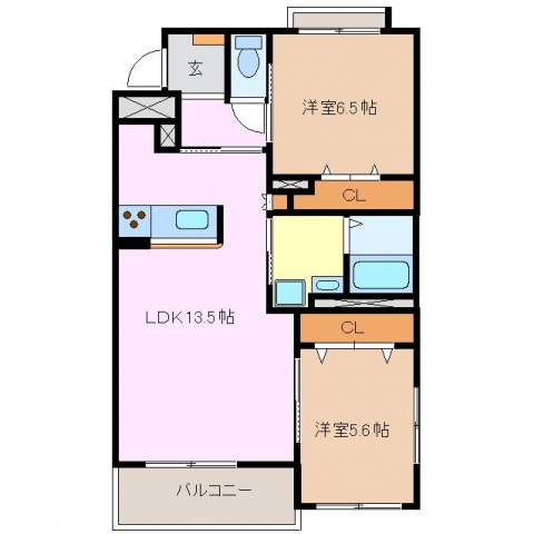 【間取り】 | ボヌール
