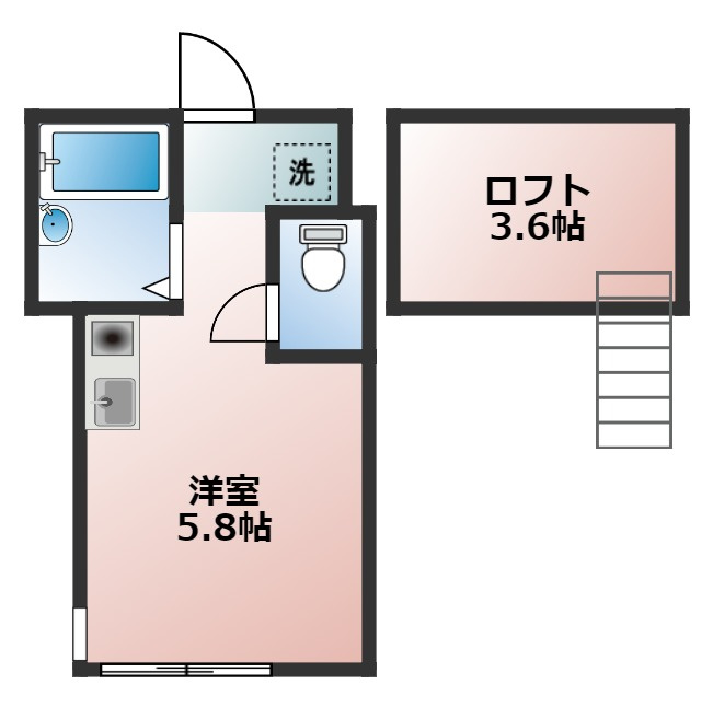 エスポワール日吉の間取り