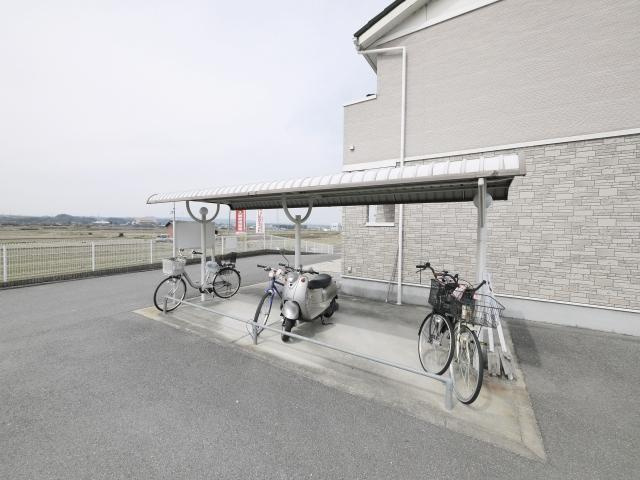 カルム　プロムナードのその他共用部分|駐輪スペースです