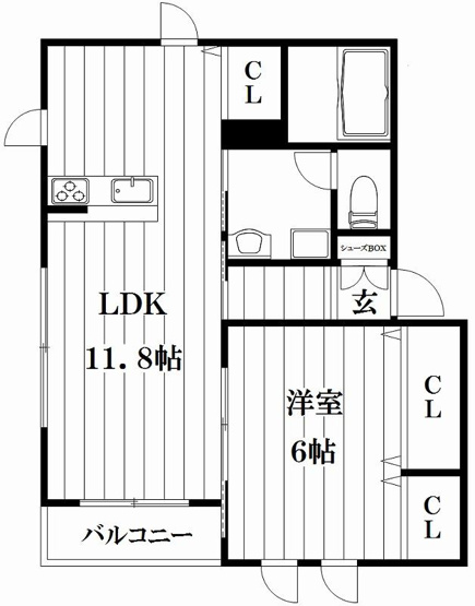 【間取り】 | ＩＫメゾン