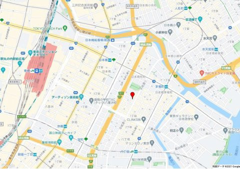 朝日ビルの地図