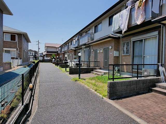 セピアコートⅡのエントランス|落ち着いたエントランスです