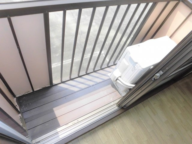 パナハイツ稲葉のバルコニー