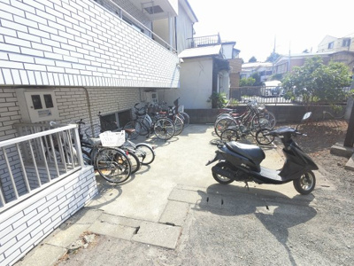【その他共用部分】 | グリーンプラザMS | 駐輪場・バイク置場