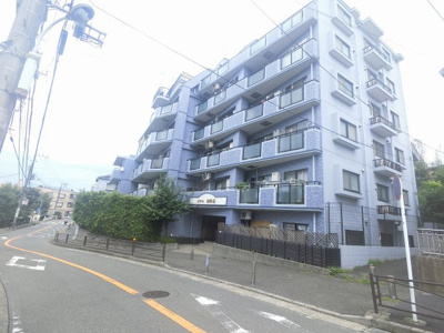 【外観】 | セザール第三梶ヶ谷 | 南面バルコニー、東南角住戸につき採光・通風良好です♪