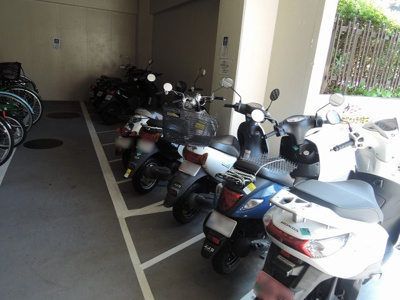 【その他共用部分】 | エクレール横浜三番館 | バイク置場