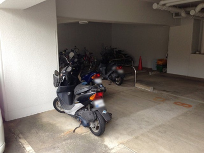 【その他共用部分】 | 鷺沼南ハイデンス | バイク置場