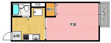 アミチミエⅡの間取り