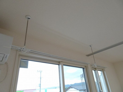 【設備】 | アルカンジュ | 【室内物干し】