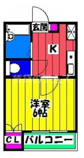 【間取り】 | サンメルト高宮東 | サンメルト高宮東の間取り