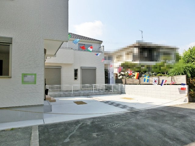 神戸市西区北別府3号棟　新築戸建の駐車場|ゆったり2台駐車できます