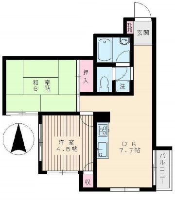 【間取り】 | サンライズ神楽坂