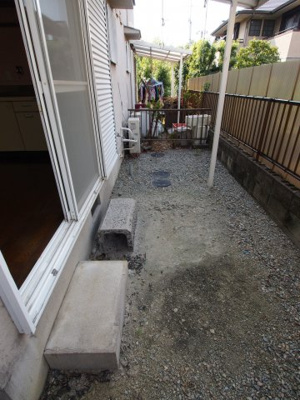 【庭】 | 置田テラスハウス