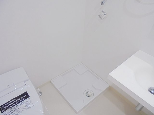 ウィンドワード市川の洗面所