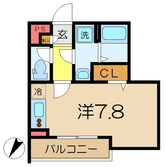 【間取り】 | リブリ・ヒルトップ　スクエア