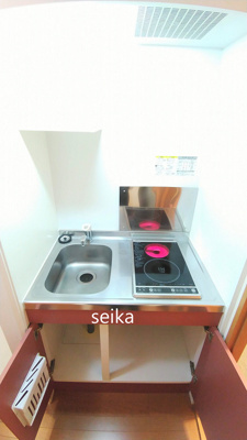 【キッチン】 | 東風荘 | ２口電気コンロ