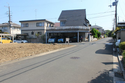 【前面道路含む現地写真】 | 大津市仰木の里７丁目15-6　売り土地