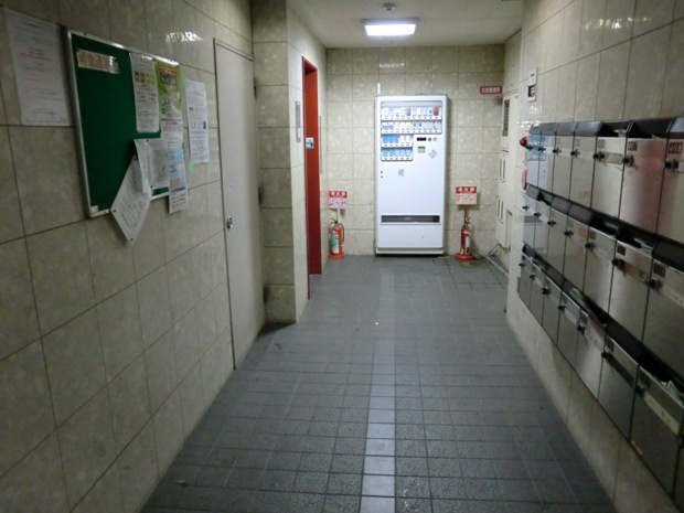 ビスタ神崎川のロビー