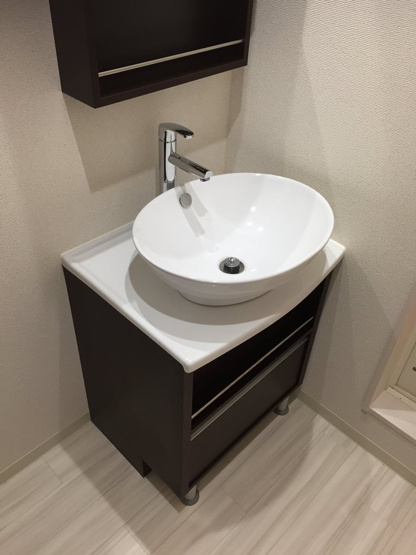 【独立洗面台】