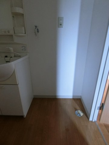 ハイツ安倍21I棟の洗面所