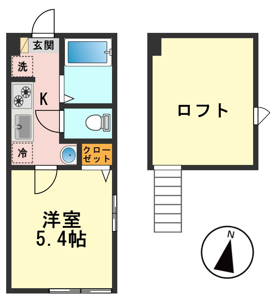 ペルラ小岩の間取り