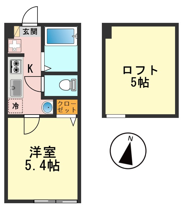 ペルラ小岩の間取り