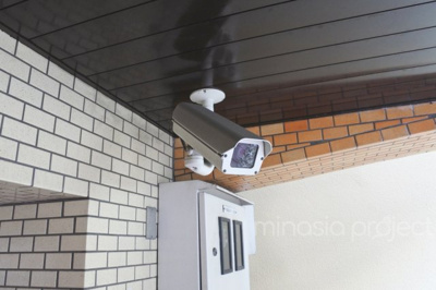 【エントランス】 | 東神奈川ダイヤモンドマンション | 防犯カメラ