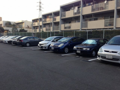 【駐車場】 | 菊名ハイツ４号棟