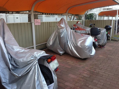 【その他共用部分】 | 菊名ハイツ４号棟 | バイク置場