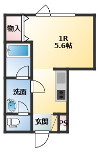 【間取り】 | パインマーシュⅥ