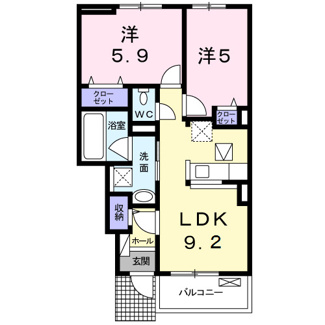 【間取り】 | プラシード・ブリッサ